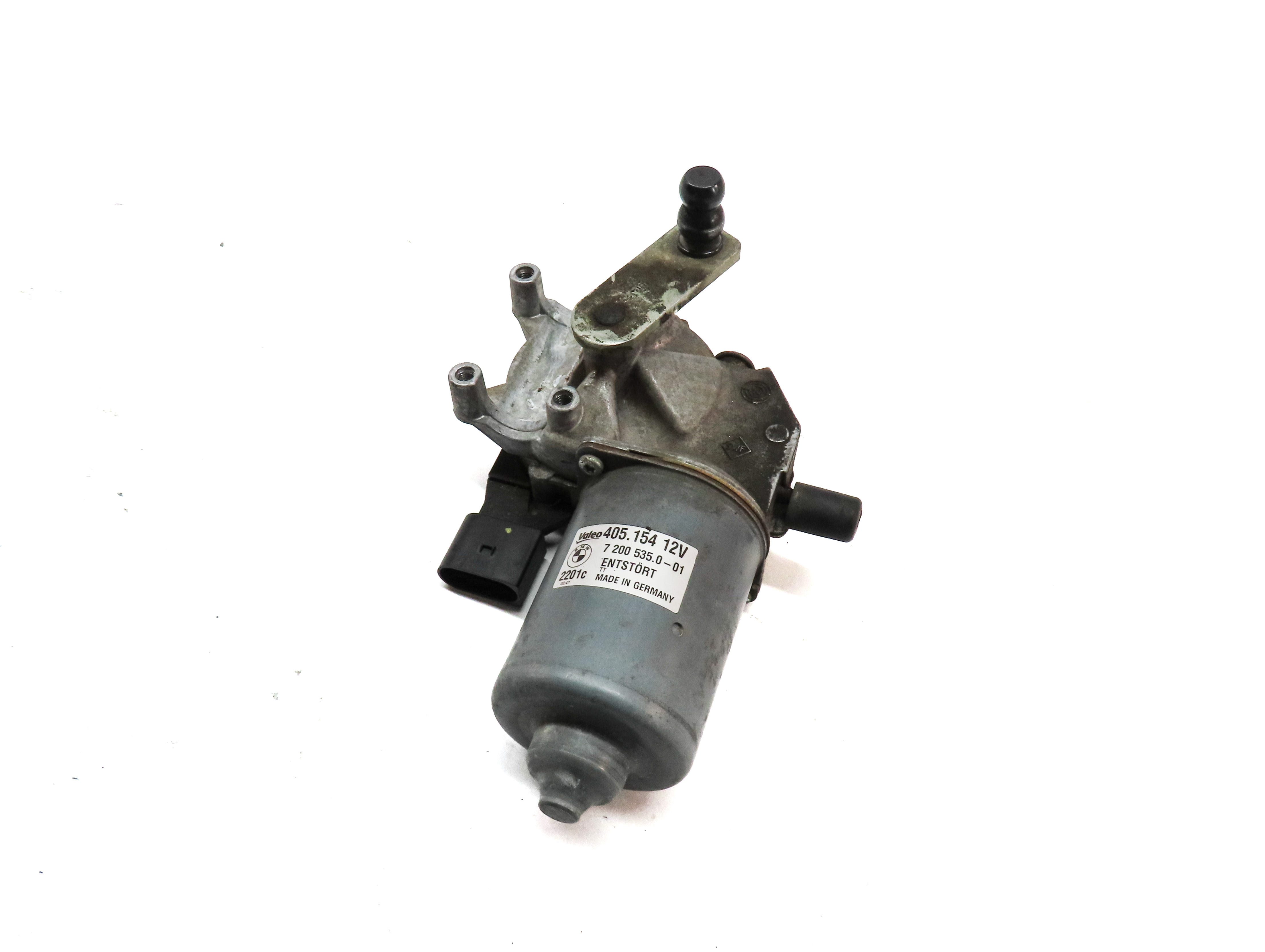 2007-2014 BMW X5 X5M X6 X6M (E70 E71) FRONT WINDSHIELD WIPER MOTOR — exact item pictured